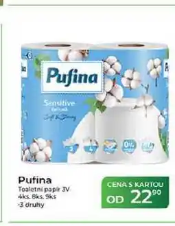 Tamda Foods Pufina Toaletni papir 3V 4ks nabídka