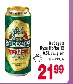 Qanto Radegast Ryze Hořká 12 nabídka