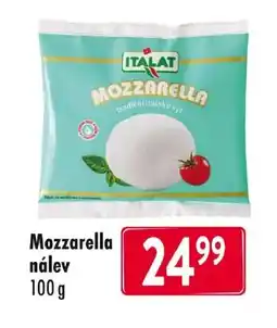 Qanto Mozzarella nálev nabídka