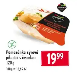 Qanto Pomazánka sýrová pikantní s česnekem nabídka