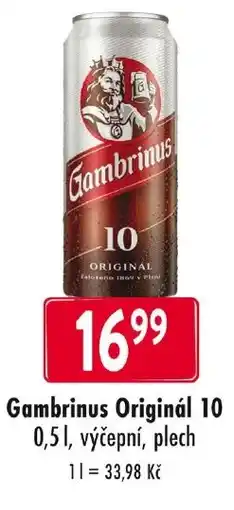 Qanto Gambrinus Originál 10 nabídka