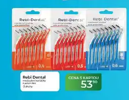 Tamda Foods Rebi Dental mezizubní kartáčky 3 druhy nabídka