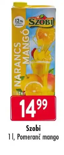 Qanto Szobi, Pomeranč mango nabídka