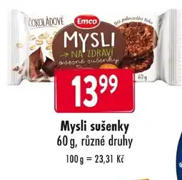 Qanto Emco Mysli sušenky nabídka