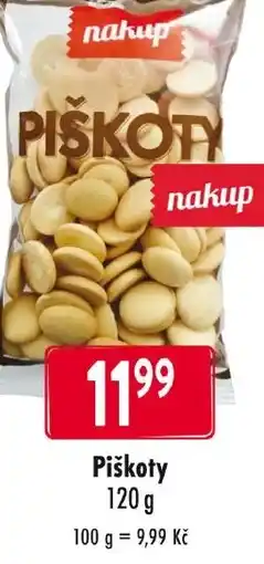 Qanto Piškoty nabídka