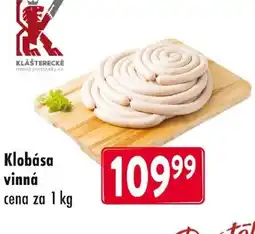 Qanto Klobása vinná nabídka