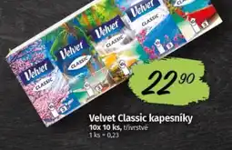 COOP TIP Velvet Classic kapesníky nabídka
