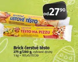 COOP TIP Brick čerstvé těsto nabídka