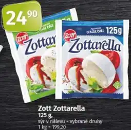 COOP TIP Zott Zottarella nabídka