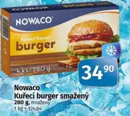 COOP TIP Nowaco Kuřecí burger smažený nabídka