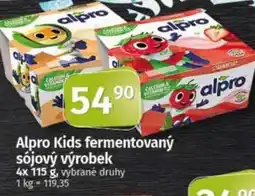COOP TIP Alpro Kids fermentovaný sójový výrobek nabídka