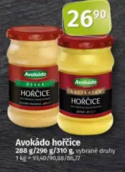 COOP TIP Avokádo hořčice nabídka