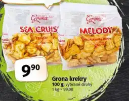 COOP TIP Grona krekry nabídka