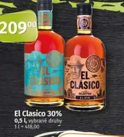 COOP TIP El Clasico 30% nabídka