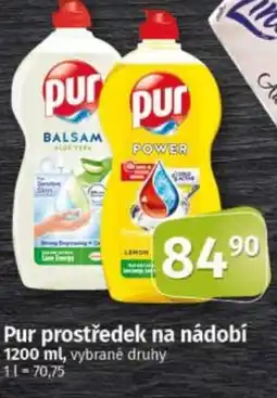 COOP TIP Pur prostředek na nádobí nabídka
