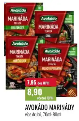 Ratio Avokádo marinády nabídka