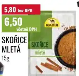 Ratio Nadir Skořice mletá nabídka