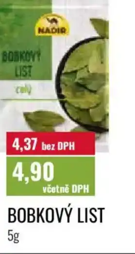 Ratio Nadir Bobkový list nabídka
