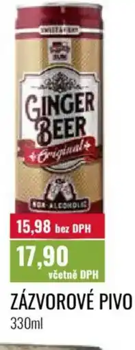 Ratio Zázvorové pivo nabídka