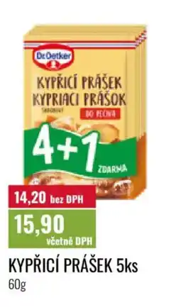 Ratio Dr. Oetker Kypřicí prášek nabídka