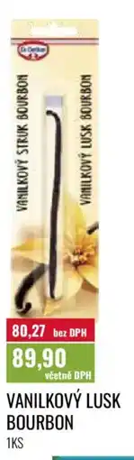 Ratio Dr. Oetker Vanilkový lusk bourbon nabídka