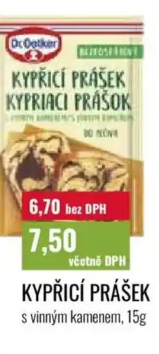 Ratio Dr. Oetker Kypřicí prášek nabídka