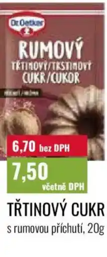 Ratio Dr. Oetker Třtinový cukr nabídka