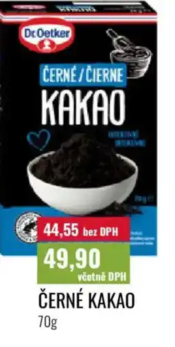 Ratio Dr. Oetker Černé kakao nabídka