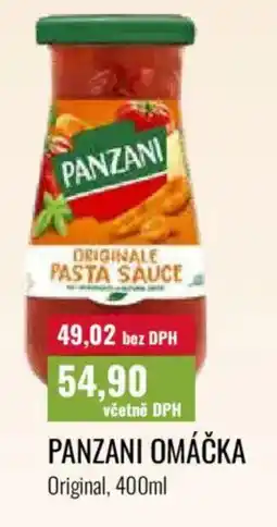 Ratio Panzani omáčka nabídka