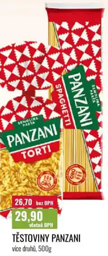 Ratio Těstoviny panzani nabídka