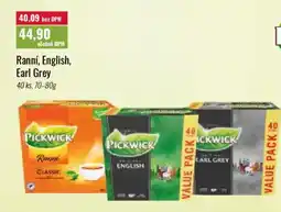 Ratio Ranní, English, Earl Grey nabídka