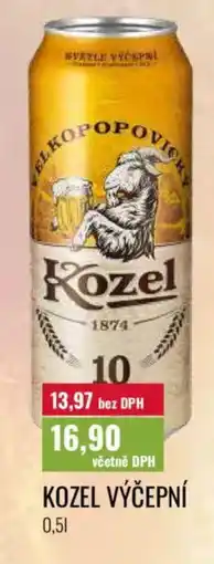 Ratio Kozel výčepní nabídka