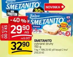 Flop Smetanito nabídka