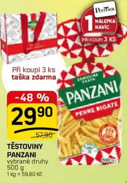 Flop Těstoviny panzani nabídka