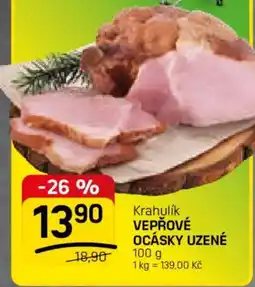 Flop Krahulik Vepřové ocásky uzené nabídka