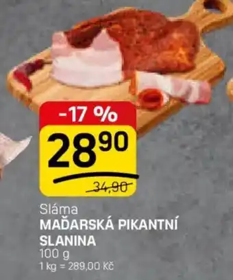 Flop Sláma maďarská pikantní slanina nabídka