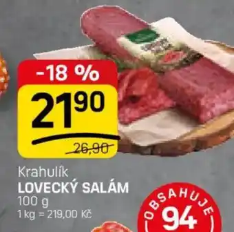 Flop Krahulík lovecký salám nabídka