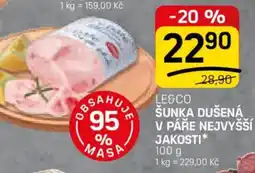 Flop Le&co šunka dušená v páře nejvyšší jakosti nabídka