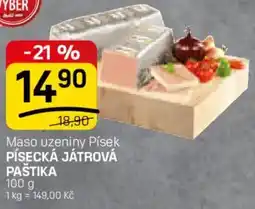 Flop Maso uzeniny písek písecká játrová paštika nabídka