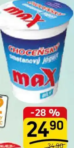 Flop Choceňský smetanový jogurt max bílý nabídka