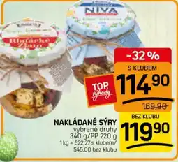 Flop Nakládané sýry nabídka