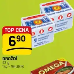 Flop Droždí nabídka