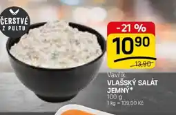 Flop Vavřík vlašský salát jemný nabídka