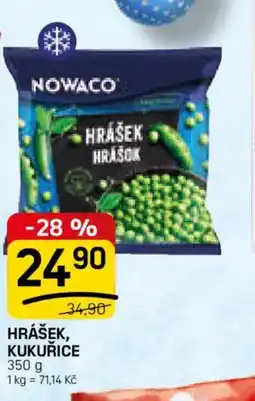 Flop Nowaco Hrášek, kukuřice nabídka