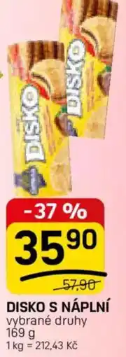 Flop Disko s náplní nabídka