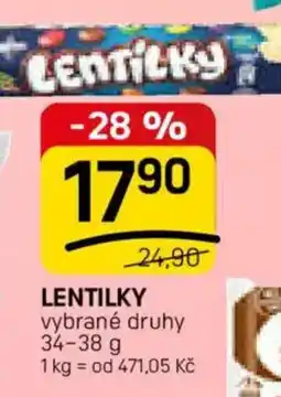 Flop Lentilky nabídka
