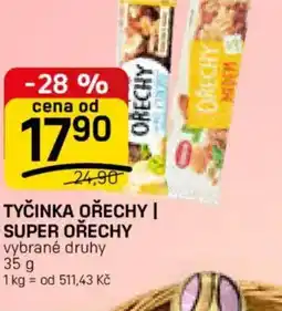 Flop Tyčinka ořechy | super ořechy nabídka