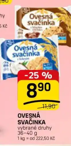Flop Ovesná svačinka nabídka