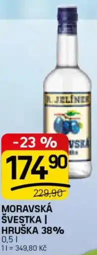 Flop Moravská švestka | hruška 38% nabídka