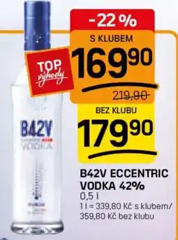 Flop B42v eccentric vodka 42% nabídka